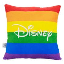 Almofada Arco-Íris Pelúcia 35 X 35 Cm