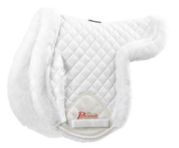 Almofada ARMA SUPAFLEECE em forma de aro 18 branca para cavalo