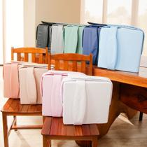 Almofada Assento de Elevação Portátil Bebê e Infantil Impermeável com Cinto de Segurança