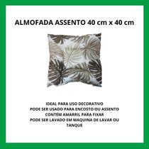Almofada assento futon 40x40 cm estampada