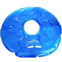 Almofada Assento Ortopédico Em Gel Térmico Cóccix Coluna Relaxa Forração Redonda Com Orifício Della Vida