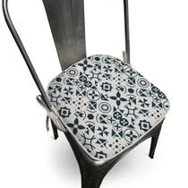 Almofada Assento Para Cadeira Ladrilhos 40x40cm Almofada Assento Para Cadeira Ladrilhos 40x40cm