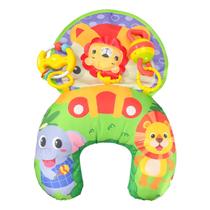 Almofada Atividade Bebê Tummy Time Chocalho Maxi Baby - Almofada Atividade Bebê Tummy Time Chocalho Maxi Baby -