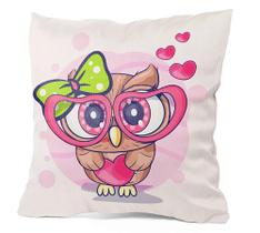 Almofada aveludada personalizada