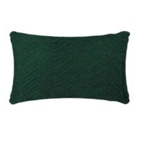 Almofada Baguete Tricô Verde 203 35x55cm Almofada Baguete Tricô Verde 203 35x55cm