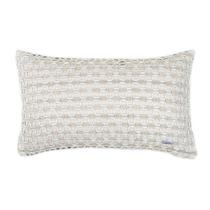 Almofada Baguete Veludo C/ Tricot Mah Almofada Baguete Veludo C/ Tricot Mah