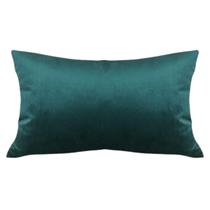 Almofada Baguete Veludo Verde 233-20 35X20X58Cm Decortextil