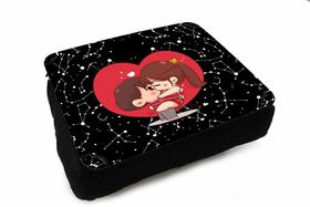 Almofada Bandeja Notebook use Quarto Beijos Galáxia