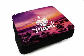 Almofada Bandeja para Notebook Laptop I Love Travel