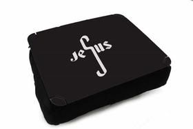 Almofada Bandeja para Notebook Laptop Jesus Letras - Criative Gifts