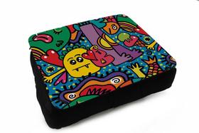Almofada Bandeja para Notebook Laptop Monstros Desenho
