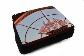 Almofada Bandeja para Notebook Laptop Náutico Oceania Praia Mar Almofada Bandeja para Notebook Laptop Náutico Oceania Praia Mar