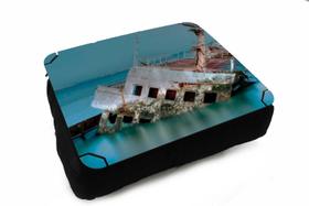 Almofada Bandeja para Notebook Laptop Náutico Oceania Praia Mar