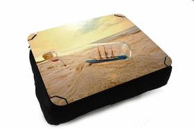 Almofada Bandeja para Notebook Laptop Navio na Garrafa - Criative Gifts