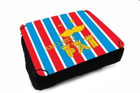 Almofada Bandeja para Notebook Laptop Pai que Ama Futebol