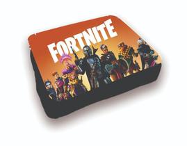 Almofada Bandeja para Notebook Laptop Personalizado Fortnite Laranja - Criative Gifts