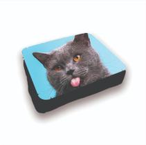 Almofada Bandeja para Notebook Laptop Personalizado Gato Língua - Criative Gifts