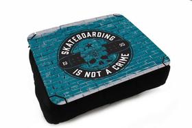 Almofada Bandeja para Notebook Laptop Skate Caveira Skateboarding Almofada Bandeja para Notebook Laptop Skate Caveira Skateboarding