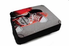 Almofada Bandeja para Notebook Laptop Skate Tênis Vermelho