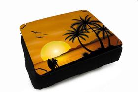 Almofada Bandeja para Notebook Laptop Surf Pôr do Sol Almofada Bandeja para Notebook Laptop Surf Pôr do Sol