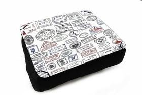 Almofada Bandeja para Notebook Laptop use Sala Quarto Personalizado Carimbos passaporte Almofada Bandeja para Notebook Laptop use Sala Quarto Personalizado Carimbos passaporte