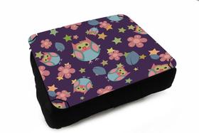 Almofada Bandeja para Notebook Laptop use Sala Quarto Personalizado Corujas Almofada Bandeja para Notebook Laptop use Sala Quarto Personalizado Corujas
