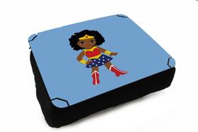 Almofada Bandeja para Notebook Laptop use Sala Quarto Personalizado Maravilha Negra