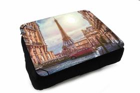 Almofada Bandeja para Notebook Laptop use Sala Quarto Personalizado Paris - Criative Gifts