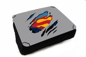 Almofada Bandeja para Notebook Laptop use Sala Quarto Personalizado Super Man