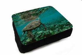 Almofada Bandeja para Notebook Laptop use Sala Quarto Personalizado Tartaruga Marinha - Criative Gifts