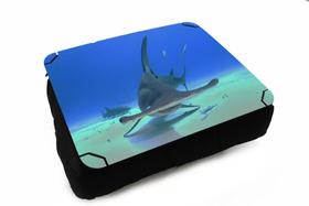 Almofada Bandeja para Notebook Laptop use Sala Quarto Personalizado Tubarão Martelo