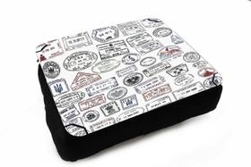 Almofada Bandeja para Notebook Laptop Viagens Trip Cidades Almofada Bandeja para Notebook Laptop Viagens Trip Cidades