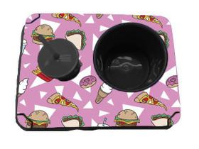 Almofada Bandeja Pipoca Balde e 1 Copo Personalizado Fast Food Almofada Bandeja Pipoca Balde e 1 Copo Personalizado Fast Food