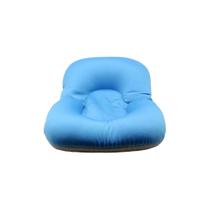 Almofada banho bebe azul macio