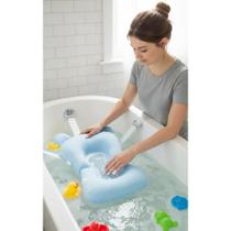 Almofada Banho Bebê Azul: Segurança e Conforto Máximo