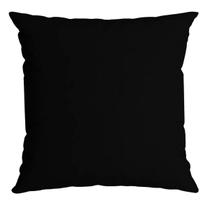Almofada Basica Preta Luxor Premium 043 43X43Cm Belchior