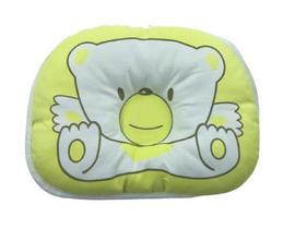 Almofada Bebê Infantil Super Confortável Ursinho - Amarela - Duobiwa