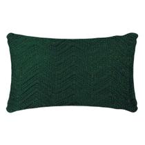 Almofada Belchior Natalina em Tricot Retangular 35x55