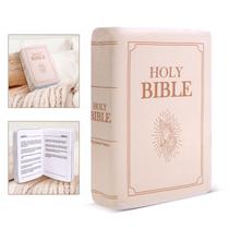 Almofada Bible lasuroa Velvet Book Shape 33x22x9cm Cáqui