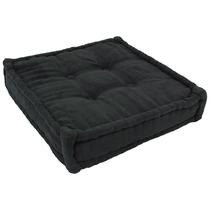 Almofada Blazing Needles 51x51x13 cm Microsuede Black Almofada Blazing Needles 51x51x13 cm Microsuede Black