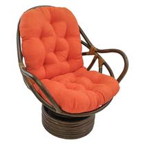 Almofada Blazing Needles Micro Suede Swivel Rocker 48x24cm