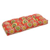 Almofada Blazing Needles para uso interno/externo Loveseat Avocado