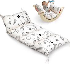 Almofada BlueWood para arco de escalada Montessori Philosophy White