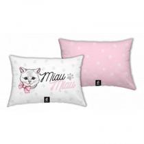 Almofada Brasfoot Retangular Pequena - Gatinha Miau