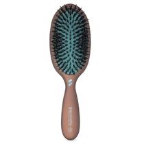 Almofada Brush Spornette Ion Fusion, oval, javali e cerdas de nylon Almofada Brush Spornette Ion Fusion, oval, javali e cerdas de nylon