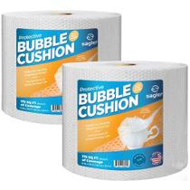 Almofada Bubble Wrap Sagler 12 cm x 53,34 m (pacote com 2)