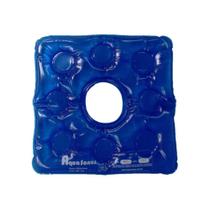 Almofada Caixa De Ovo Gel Quadrada com Orifício Aquasonus