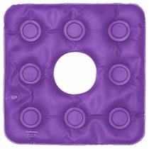 Almofada Caixa de Ovo Gel Quadrada com Orifício - Bioflorence