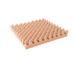 Almofada Caixa de Ovo Quadrada de Espuma Natural