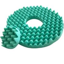 Almofada caixa de ovo redonda com orifício D-28 42com (acompanha capa em PVC) Almofada caixa de ovo redonda com orifício D-28 42com (acompanha capa em PVC)